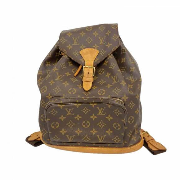 LOUIS VUITTON Brown Monogram Backpack main image 11